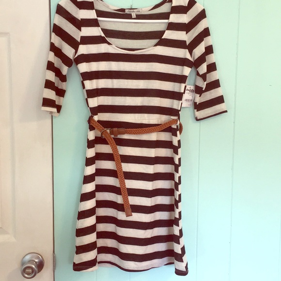 Charlotte Russe Dresses & Skirts - Charlotte Russe Black&White Belted Dress